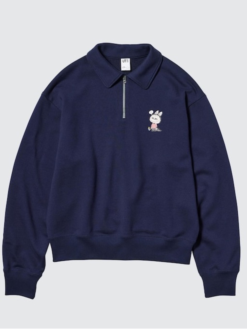 NWT Uniqlo x Pop Mart Labubu The Monsters Half Zip Sweatshirt